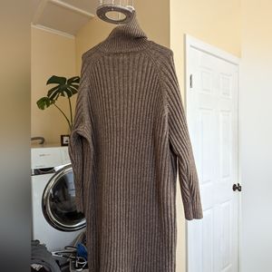 Turtleneck Sweater Dress